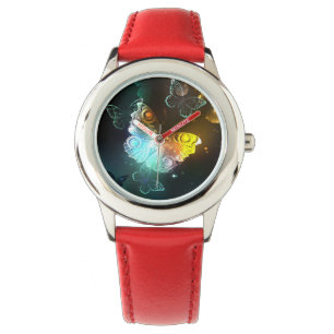Luminous Butterfly and Night butterflies Watch