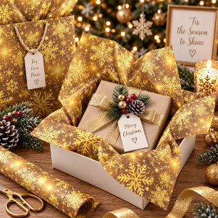 Luminous Christmas Waltz Tissue Paper