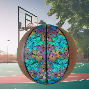 Luminous, colourful stars - stars always fit! Basketball