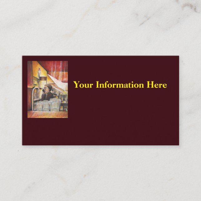 Luminous Equivalent of Passionate Emotions Business Card (Front)