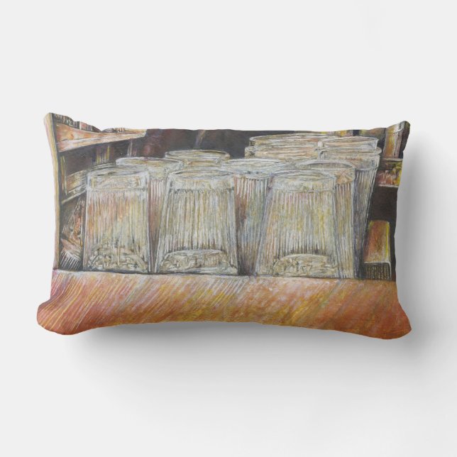Luminous Equivalent of Passionate Emotions Lumbar Cushion (Front)
