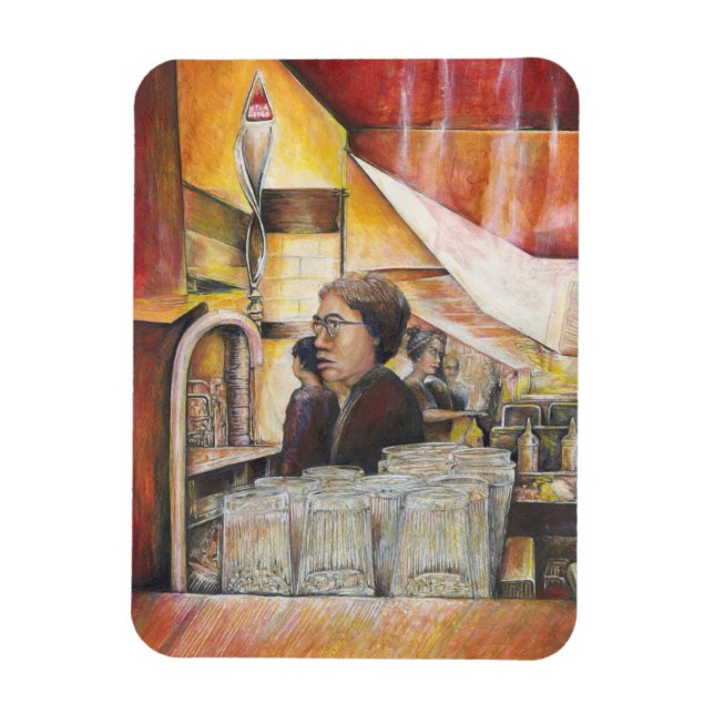 Luminous Equivalent of Passionate Emotions Magnet (Vertical)