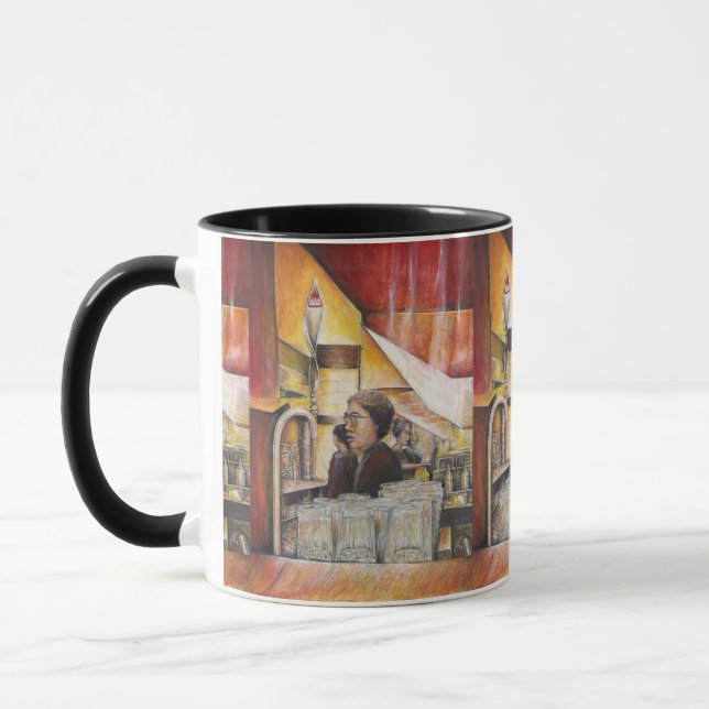 Luminous Equivalent of Passionate Emotions Mug (Left)