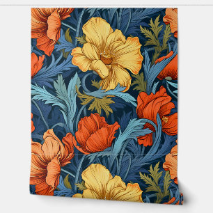 Luminous Fairytale Garden Botanical Wallpaper