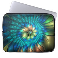 Luminous Fantasy Flower, Colourful Abstract Fracta