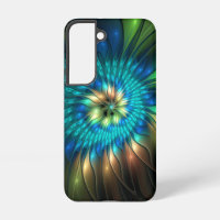 Luminous Fantasy Flower, Colourful Abstract Fracta