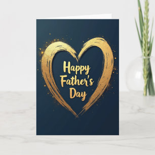 Luminous Fathers Day Art Card