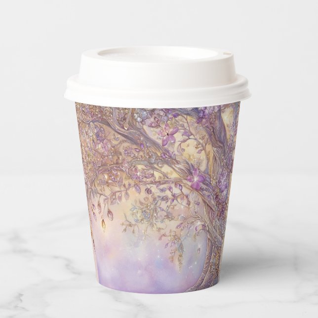 Luminous Forest Paper Cups (Front)