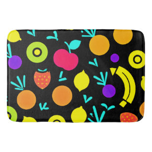 Luminous Fruit Fiesta Bath Mat