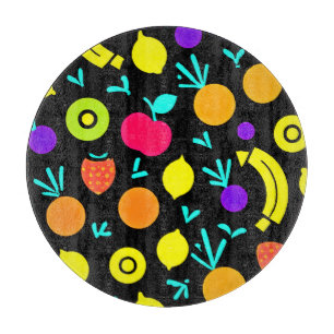 Luminous Fruit Fiesta Cutting Board