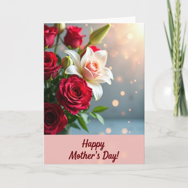 Luminous Haze Mothers Day Card (Front)