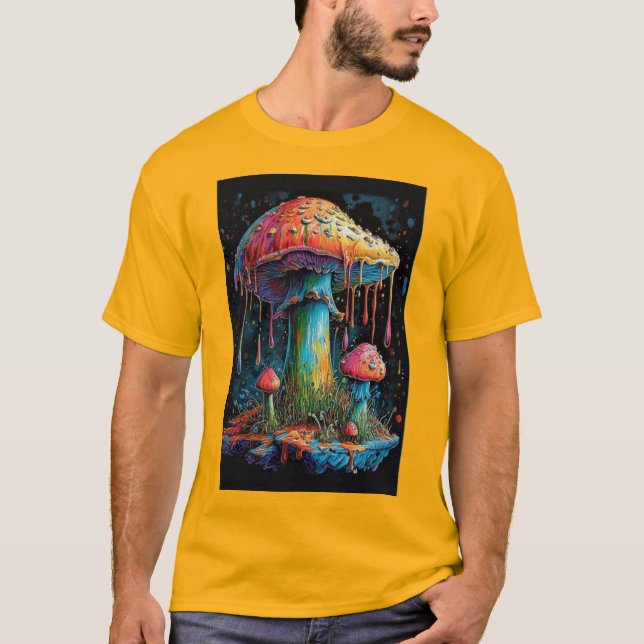 Luminous Jellyfish Drift T-Shirt (Front)