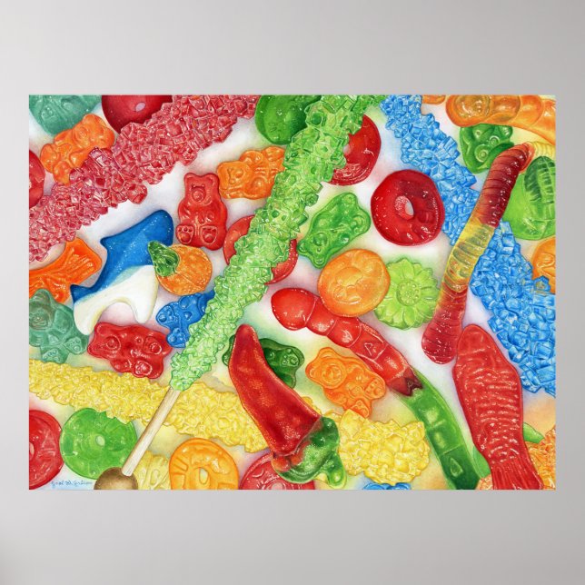 Luminous Lollies Poster (Front)