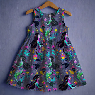 Luminous Mermaid  Fabric