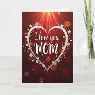 Luminous Mum Heartfelt Card