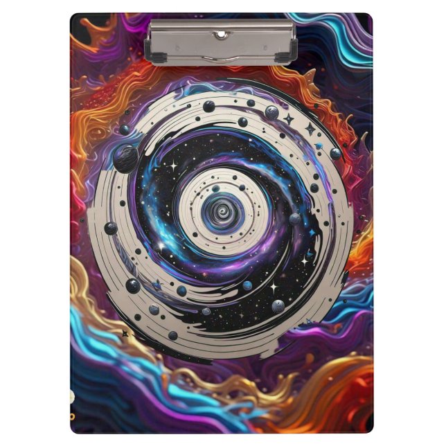Luminous Nebulae Clipboard (Front)