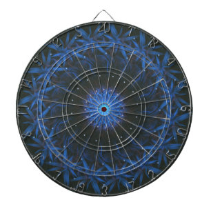 Luminous Nexus – A Radiant Abstract Energy Dartboard