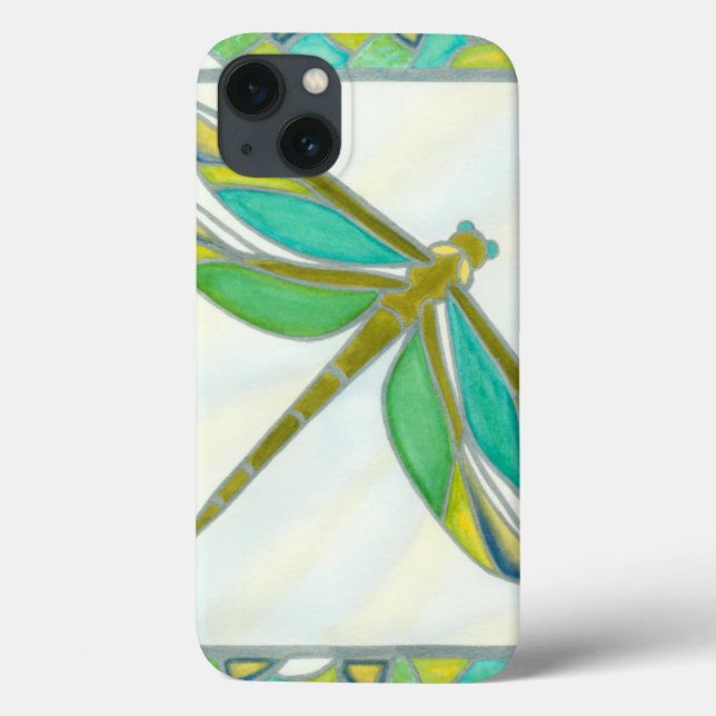 Luminous Pastel Dragonfly by Vanna Lam Case-Mate iPhone Case (Back)