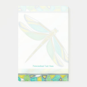 Luminous Pastel Dragonfly by Vanna Lam Post-it Notes
