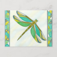 Luminous Pastel Dragonfly by Vanna Lam