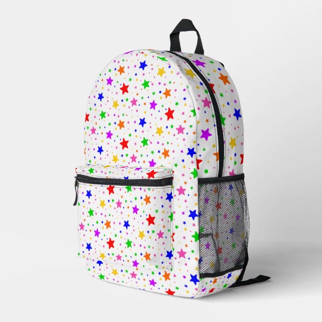 Luminous Printed Backpack (Back Corner Right)