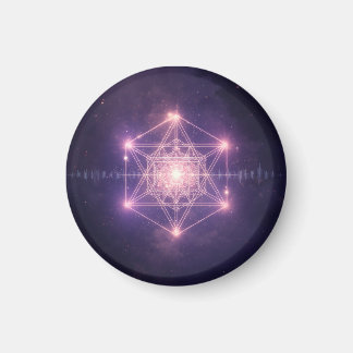 Luminous Sacred Geometry Cosmic Light Magnet