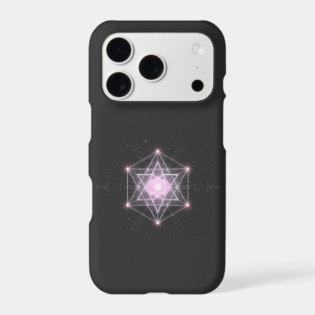 Luminous Sacred Geometry Star Pattern (Back)