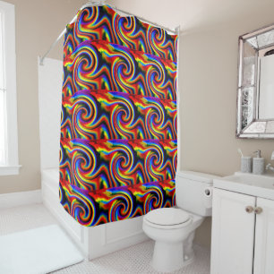 Luminous Shower Curtain