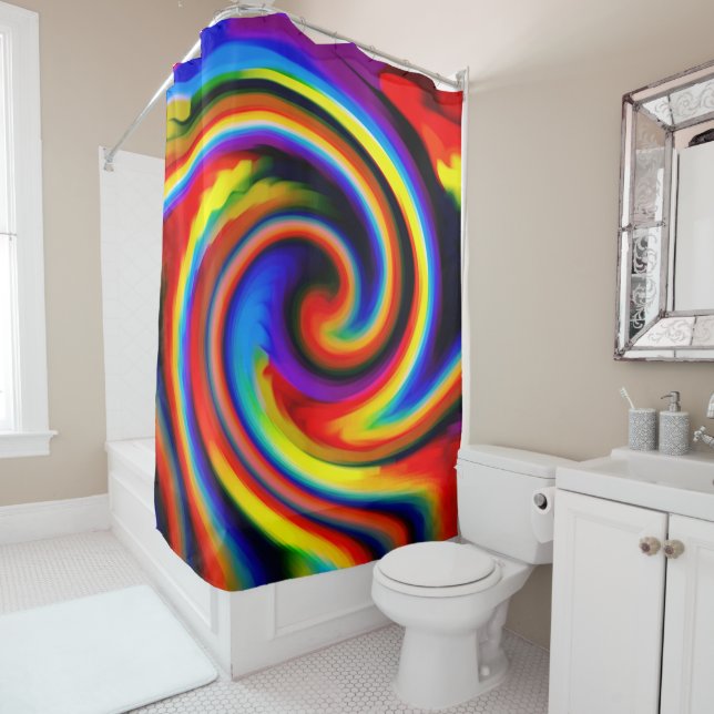 Luminous Shower Curtain (In Situ)