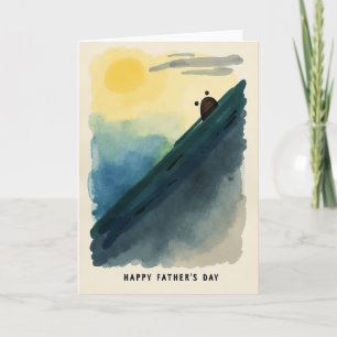 Luminous Sky Fathers Day Card