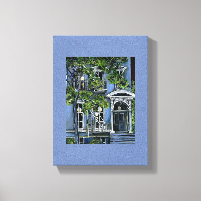 Luminous Spheres From Within Canvas Print (Front)