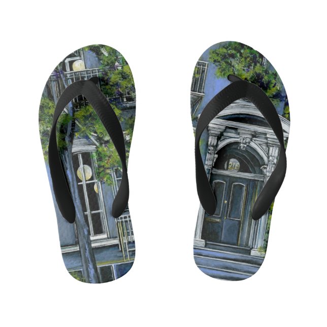 Luminous Spheres from Within Kid's Jandals (Footbed)