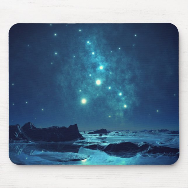 Luminous Stars Mouse Pad (Front)