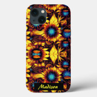 Luminous Sunflowers Case-Mate iPhone Case