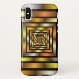 Luminous Tunnel Colourful Trippy Fractal Graphic Case-Mate iPhone Case