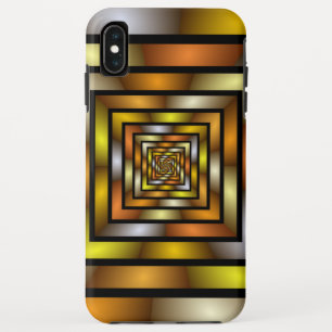 Luminous Tunnel Colourful Trippy Fractal Graphic Case-Mate iPhone Case