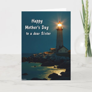 Luminous Twilight Mothers Day Card