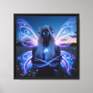 Luminous Veil Canvas Print