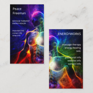 Luminous Warrior Light Body Business Card