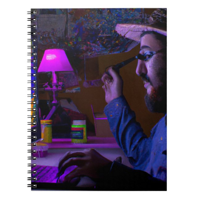 Luminous Whimsy /Artistic Notebook (Front)