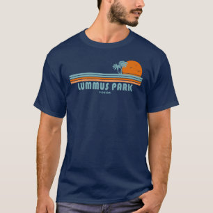Lummus Park Florida Sun Palm Trees T-Shirt