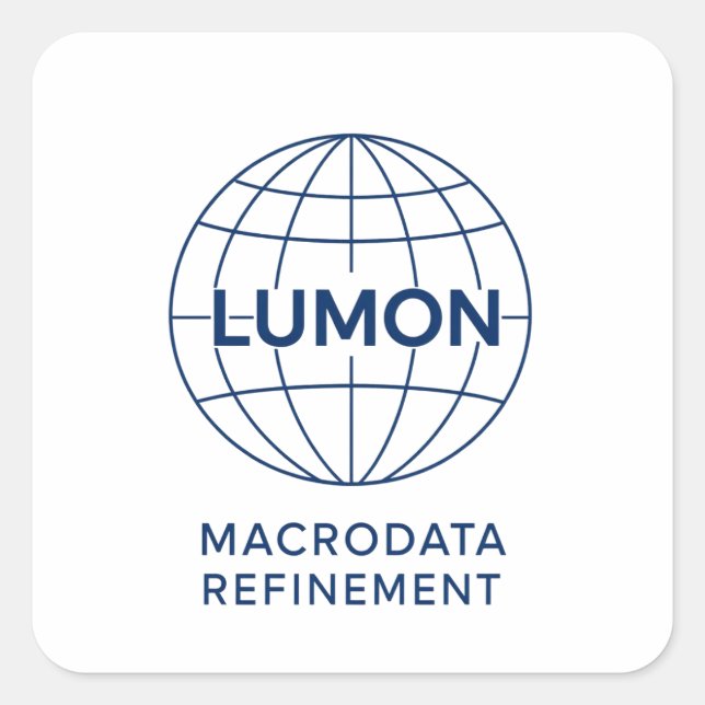 Lumon Macrodata Refinement Square Sticker (Front)