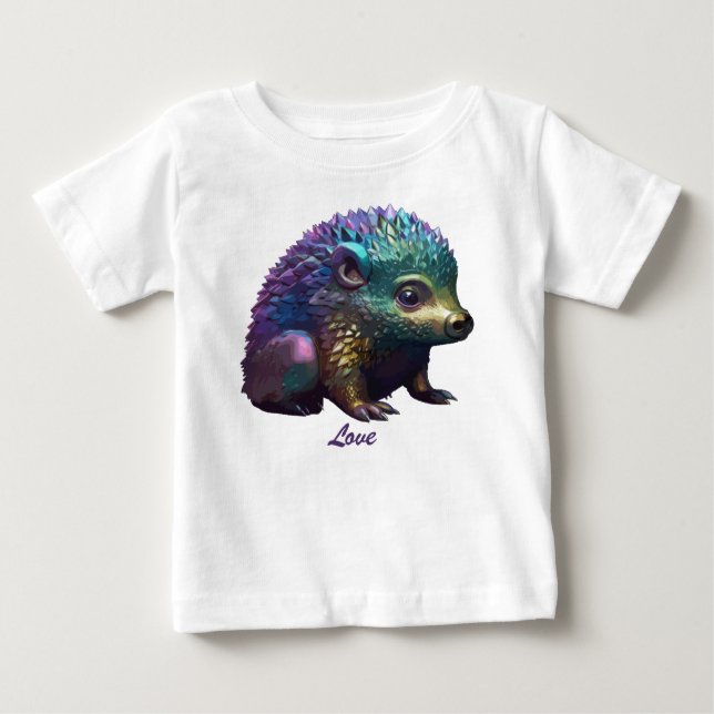 Lumos the Hedgehog Baby T-Shirt (Front)