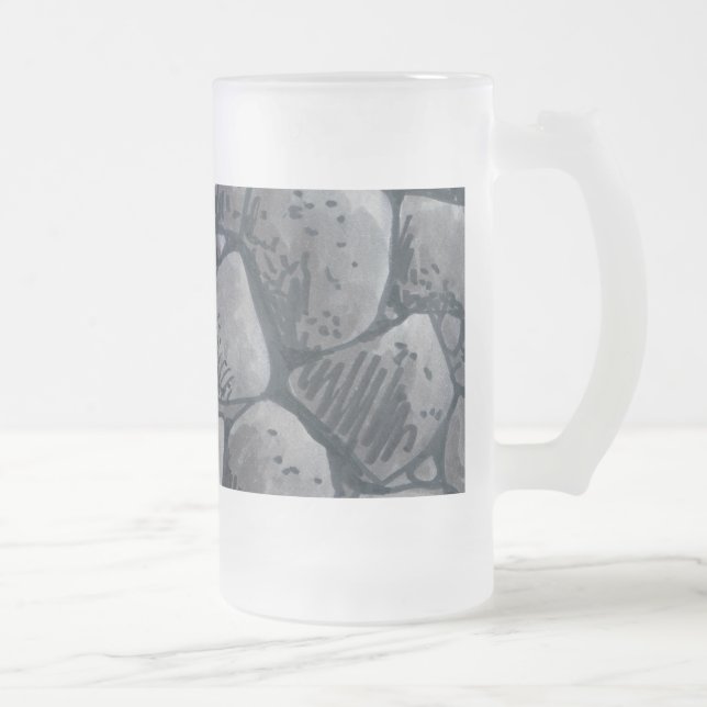 Lump of Coal frosted mug (Right)