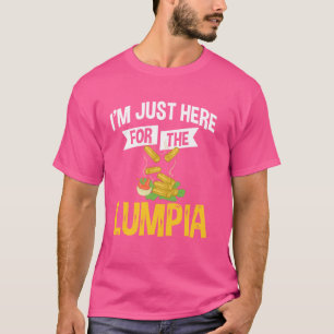 Lumpia Shanghai Filipino Food Spring Roll Recipe T-Shirt