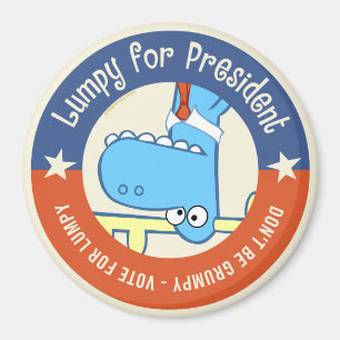Lumpy for President Magnet
