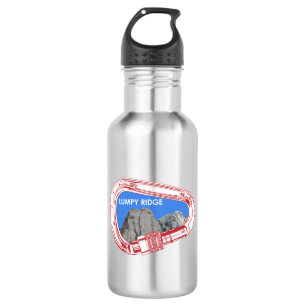 Lumpy Ridge Rock Climbing Carabiner 532 Ml Water Bottle