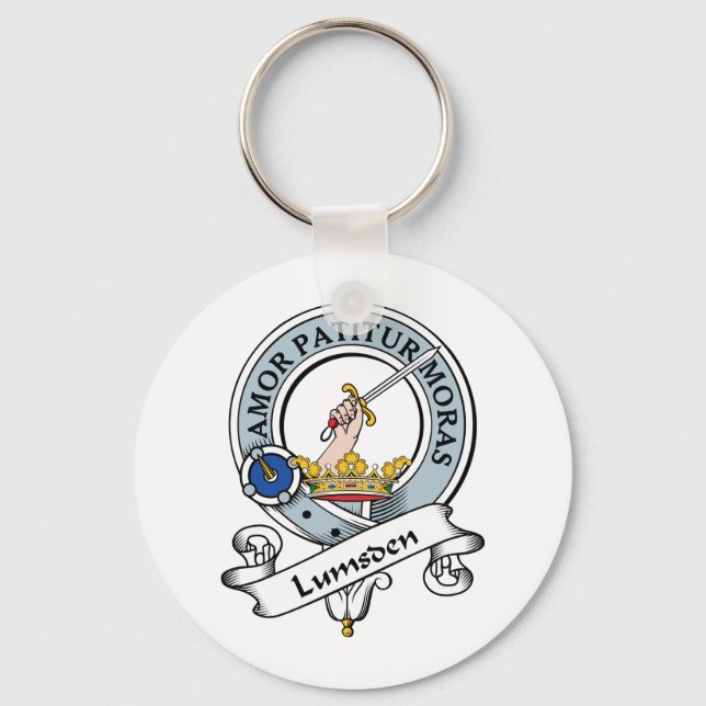 Lumsden Clan Badge Key Ring (Front)