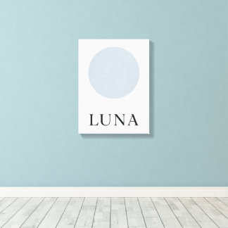 LUNA CANVAS PRINT