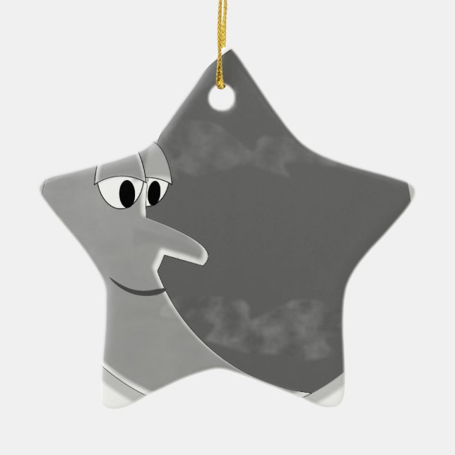 Luna Ceramic Tree Decoration (Front)